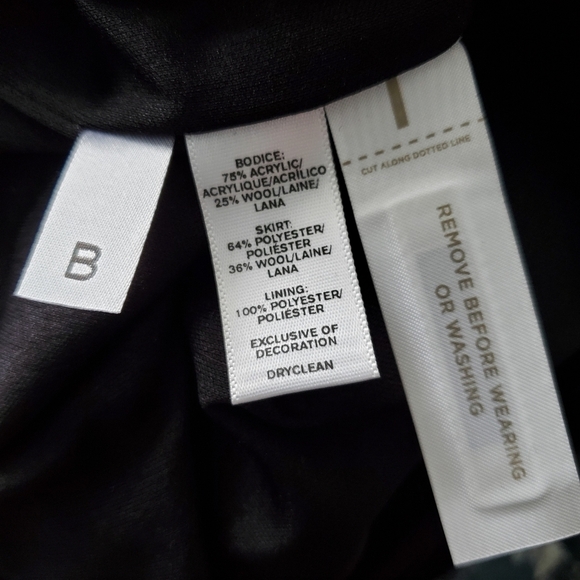 LOFT Black Sleeveless Sequins Dress - Picture 4 of 4